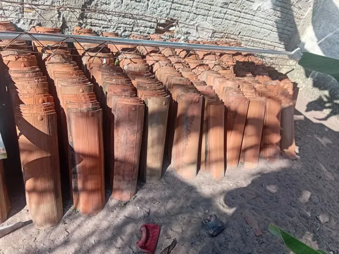 Telha de ceramica 1.191 unidaes