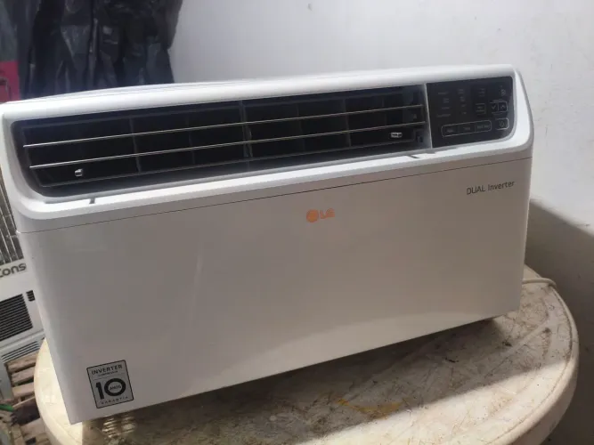 Ar de janela LG dual inverter 14000btus HIGIENIZADO