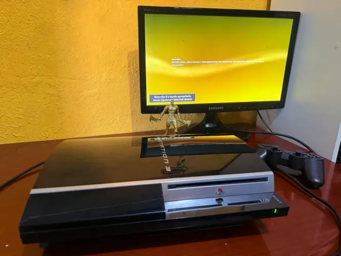 PlayStation 3 FAT NÃO FUNCIONA LEITOR
