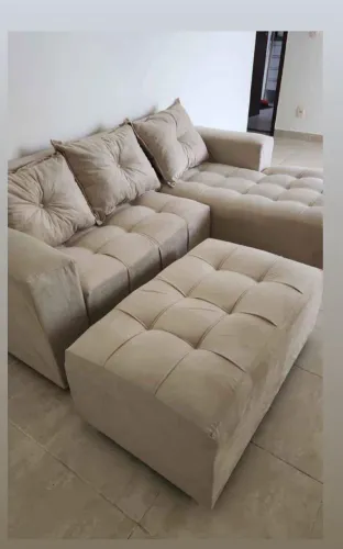 Chaise sofá em várias cores 