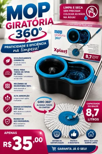 Mop Giratória 360