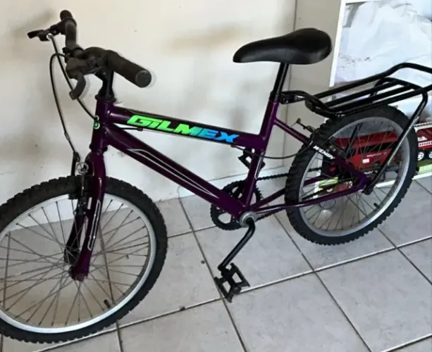 Bicicleta aro 20 Roxo