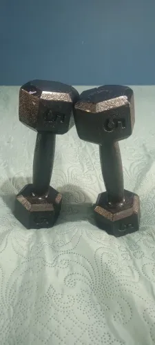 Par de hateres 5 kilos cada