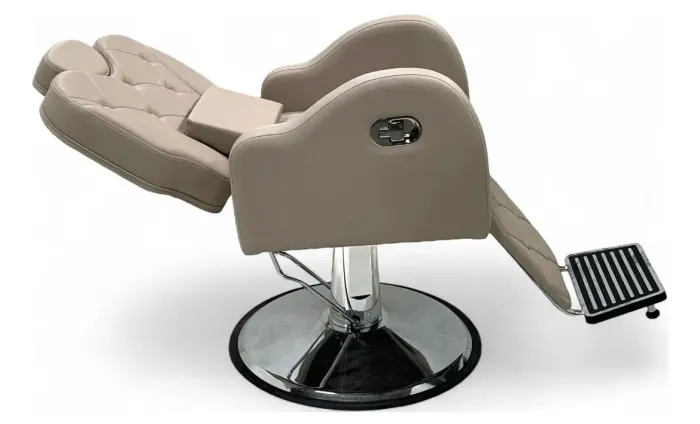 Cadeira Barbeiro Cabeleireiro Maquiagem Reclinavel