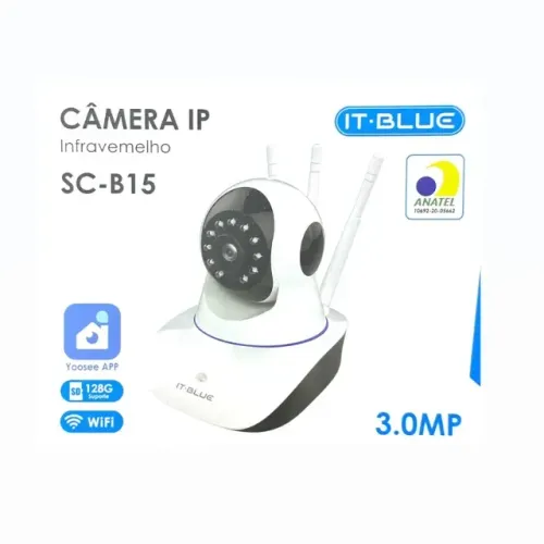 Lacrada Câmera IP Infravermelho 3.0MP IT-BLUE SC-B15