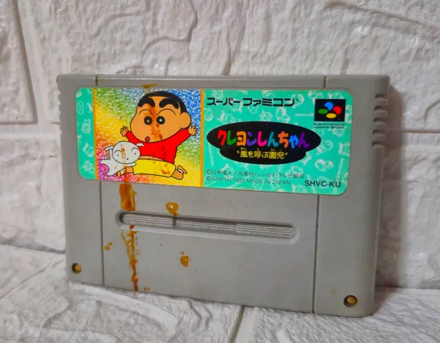 Crayon Shin-chan: Arashi wo Yobu Enji para o console Super Famicom