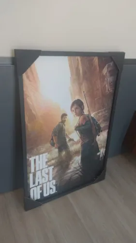 Quadro The Last of Us - Pôster Sony Playstation 3
