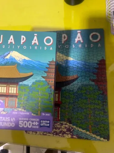 Quebra cabeça em perfeito estado 