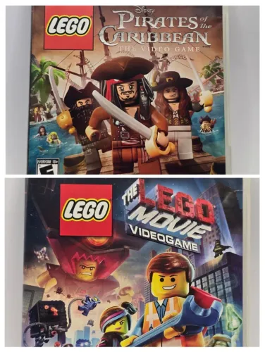 2 Jogos LEGO PS3 - Pirates of the Caribbean + The LEGO Movie - Originais
