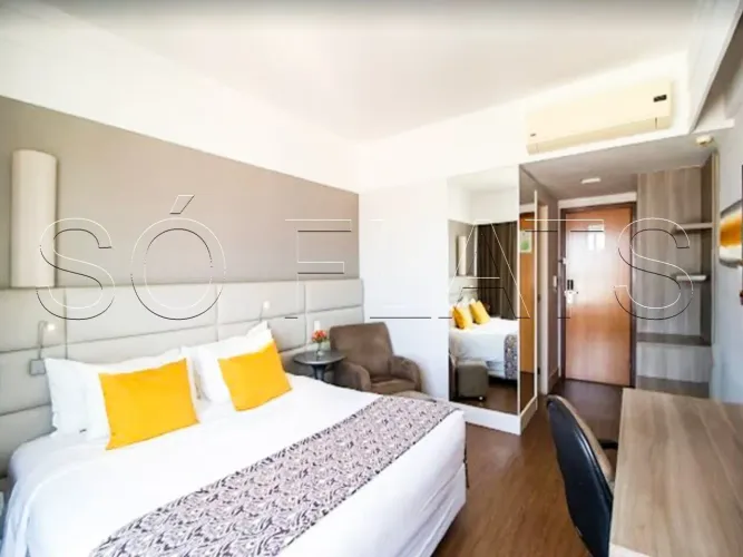 Bourbon Hotel Belo Horizonte, apartamento disponível para venda com 27m², 1 dormitório e 1