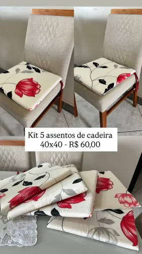 Almofada/assento de cadeira