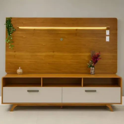 PAINEL + RACK CRISTAL 2,00M. PRONTA ENTREGA.