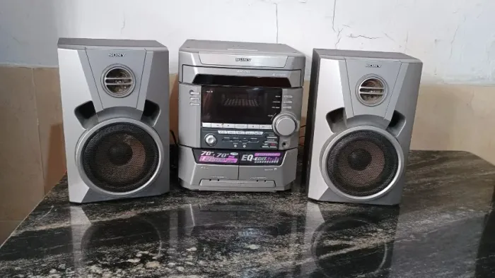 radio antigo sony MHC-DX1