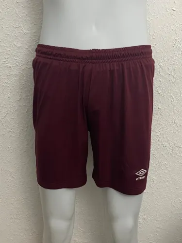 Short Umbro Tamanho 16 = Pp Vinho Ótimo Estado Detalhe