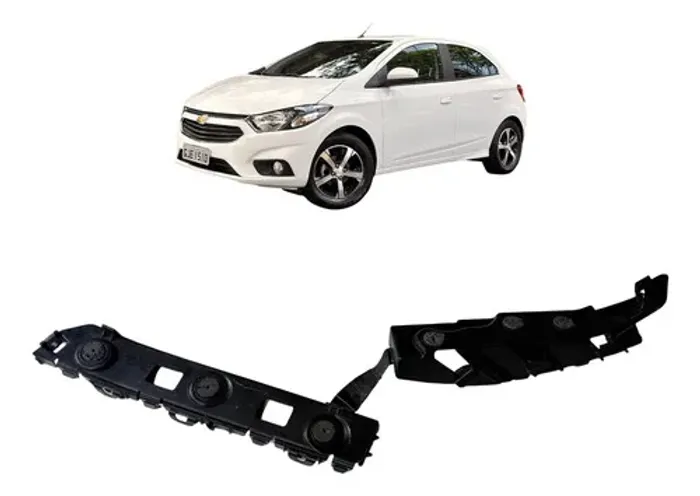 Guia Para-choque Traseiro Externo Le Onix 1.4 Ltz Uzad0