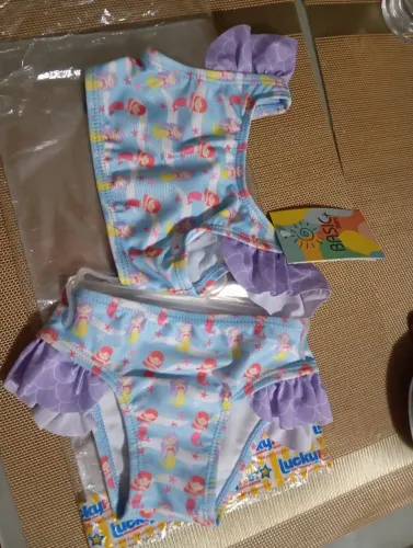 Biquíni para bebê, 0 a 06 meses