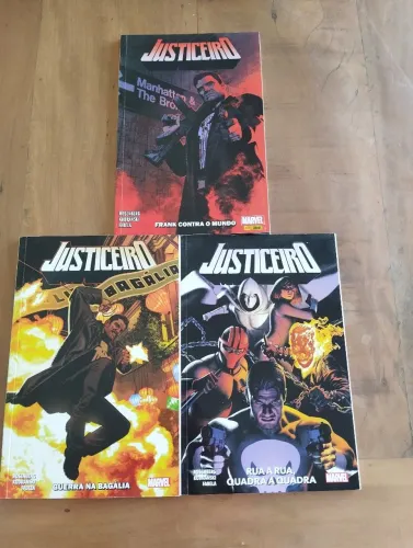 Justiceiro - 3 livros ou individual 