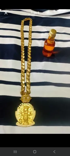 cordão moeda atiga