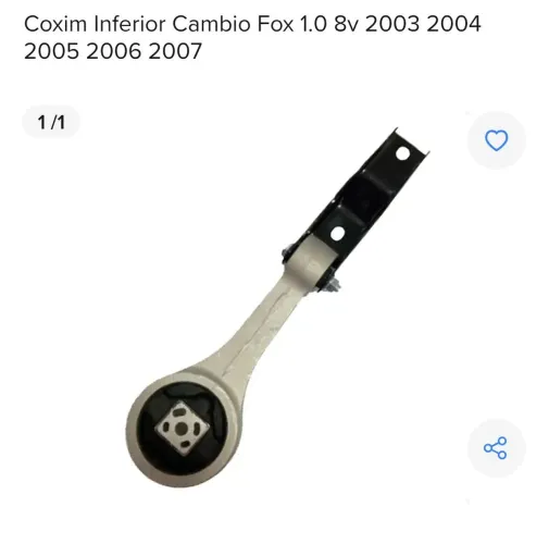 Coxin inferior câmbio Fox