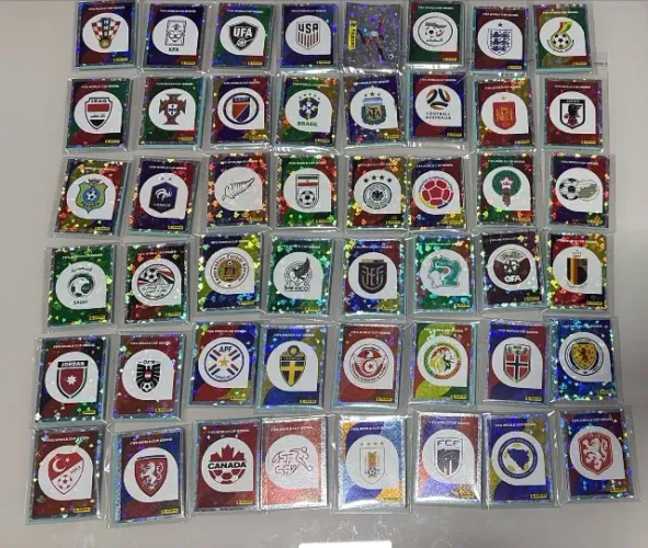 Kit figurinhas copa 2026 completo