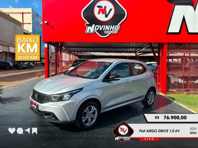 Fiat Argo Drive 1.0 6V Flex 2026