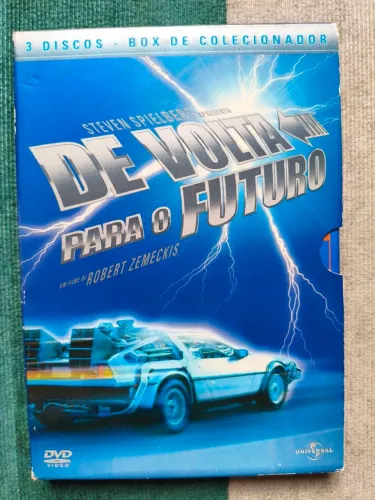 Box DVD Trilogia De Volta Para o Futuro colecao