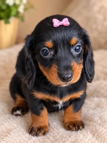 Dachshund Fêmea pelo longo Oportunidade!!!