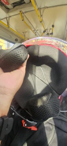 Capacete novinho usado