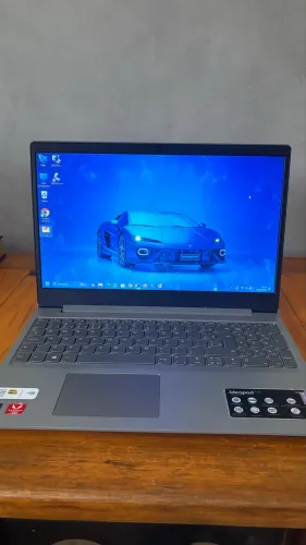 Notebook Lenovo Ryzen 5 SSD 256GB Placa Integrada Amd Radeon RX Vega 8