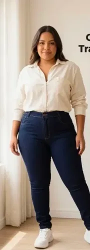 2 Calças Jeans Plus 52