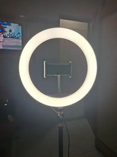 Ring Light Multilaser com Tripé e Suporte para Celular