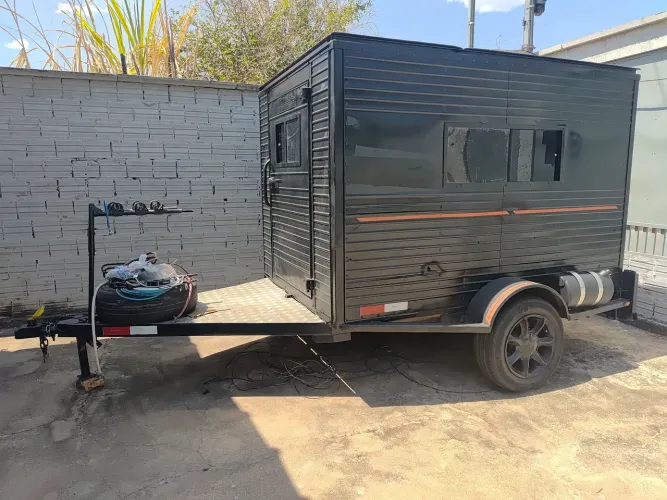 Mini Trailer com banheiro!