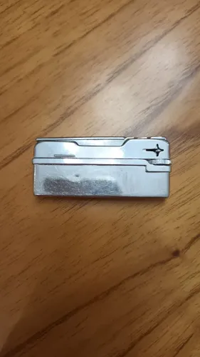 Isqueiro Vintage de metal, para restaurar