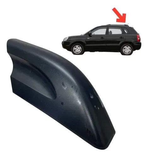 Acabamento Rack Traseiro Esquerdo Hyundai Tucson Até 2017  Preto