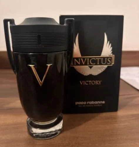 perfume paco rabanne invictus victory 200ml usado com caixa original 200ml