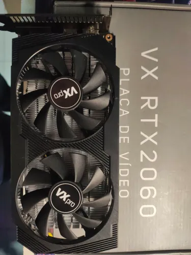 Placa de vídeo rtx 2060 6gb NVidia vxpro funcionando perfeitamente