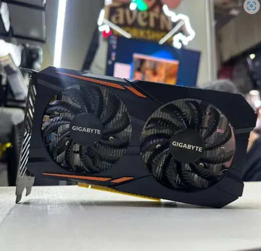 PLACA DE VIDEO GTX 1050 TI 4GB GIGABYTE SEMINOVA GARANTIA DE 6 MESES