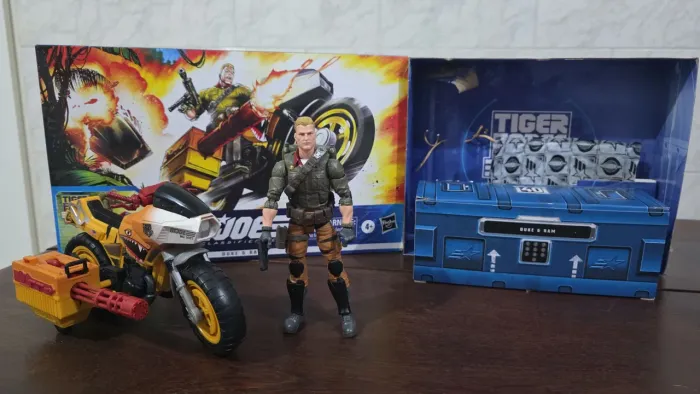 G.I. Joe Classified Series Tiger Force Duke and RAM Cycle #40 (Comandos em Ação)
