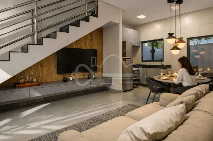 Casa geminada à venda, 2 quartos, 2 suítes, 1 vaga, Copacabana - Belo Horizonte/MG
