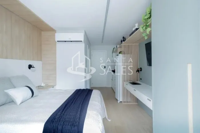 Vila Mariana - Apartamento à venda em São Paulo, 1 quarto, 1 suíte, 1 banheiro, 22m² de ár