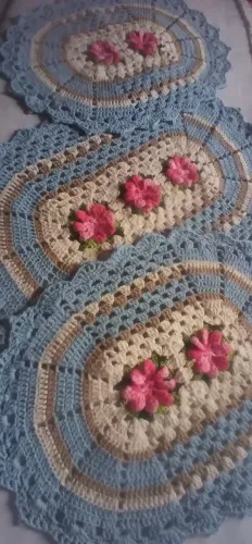Tapetes de croche. ZAP *
