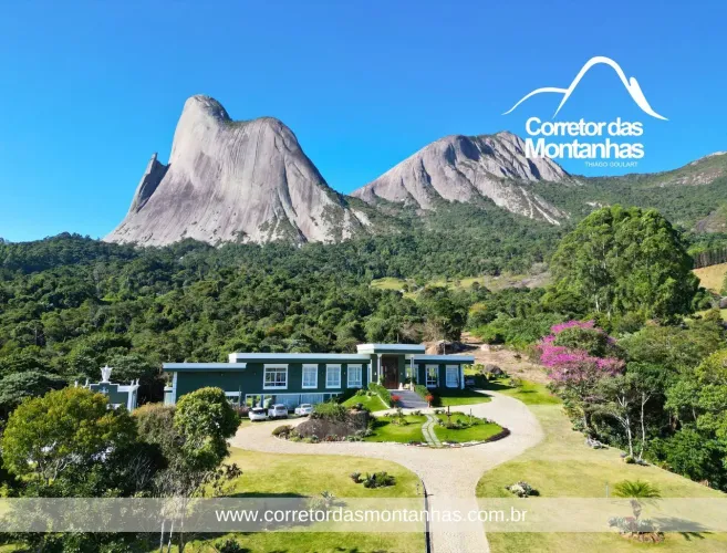 Mansão de Luxo em Pedra Azul Domingos Martins/ES com 45.000m², 1.200m² Construídos, Pisci