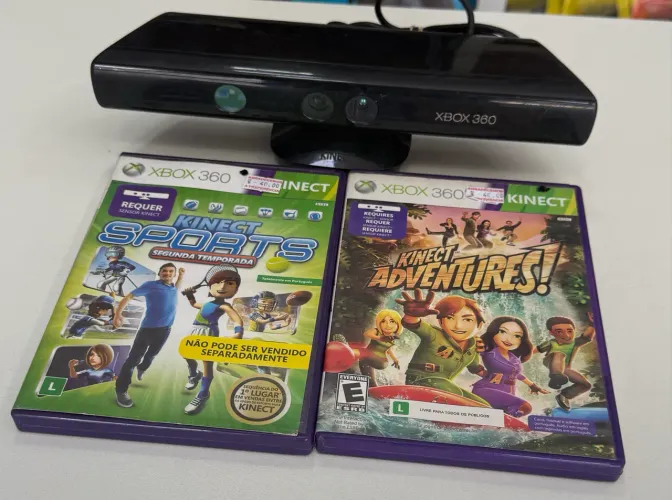 Kinect para Xbox 360 mais jogos
