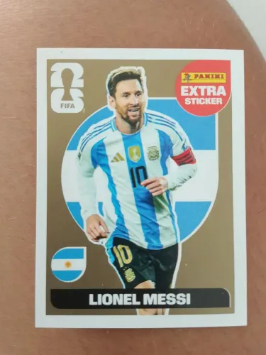 FIGURINHA RARA LIONEL MESSI