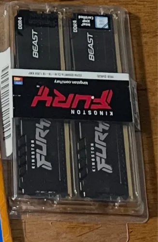Memória ram ddr4 16 gb (2x8)