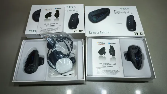 Par intercomunicador vnetphone ejeas v8