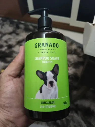 Shampoo suave Granado linha Pet