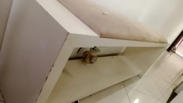 Banco Calçadeira Recamier para Pé de Cama em MDF com Assento Estofado