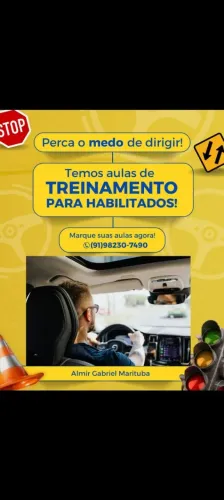 Aula para habilitados com medo de dirigir - Marituba