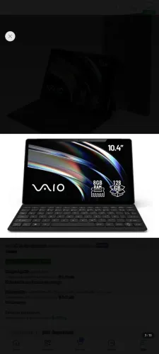 Tablet VAIO TL10 8GB